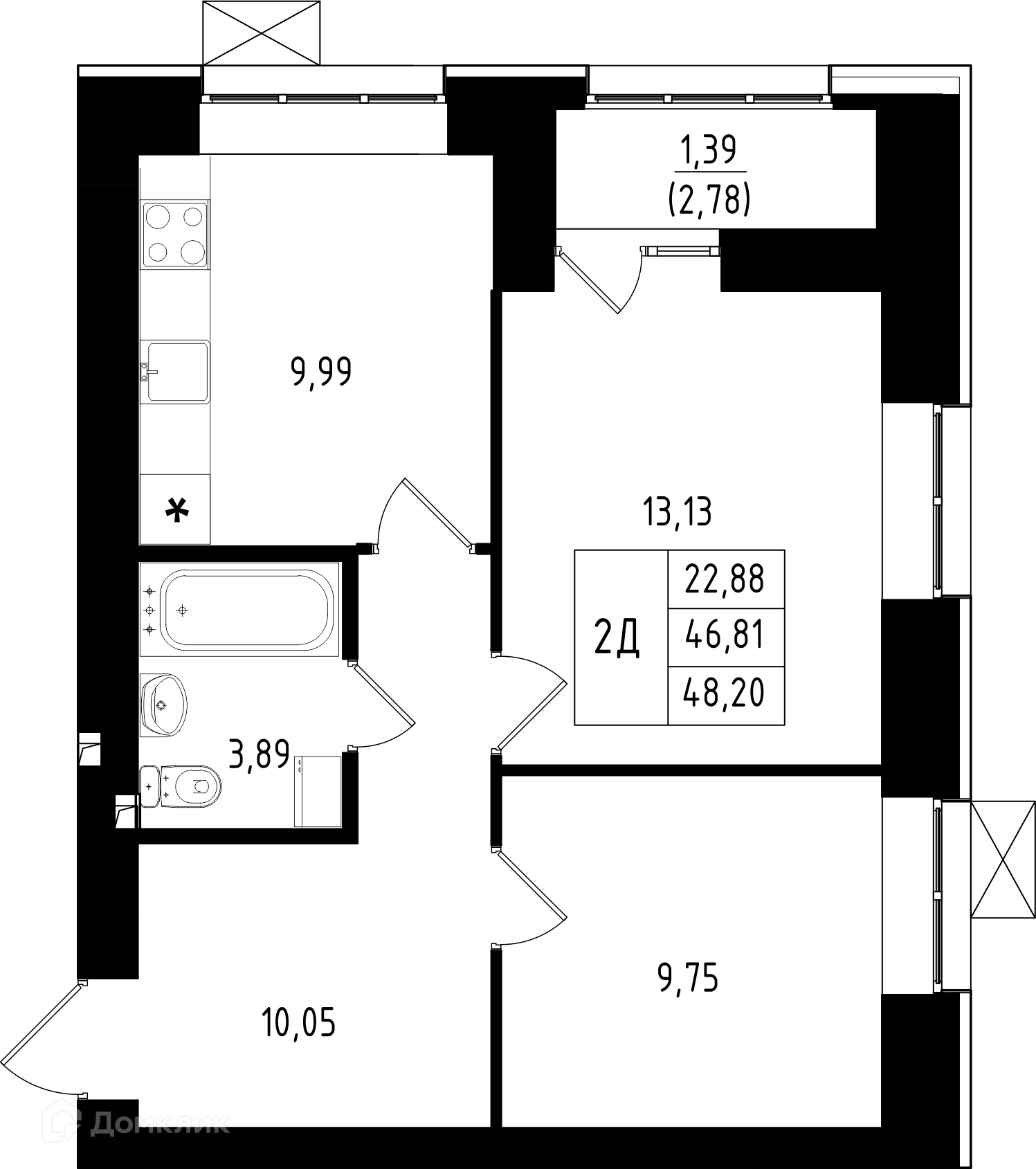 Фото квартиры в ЖК Династия