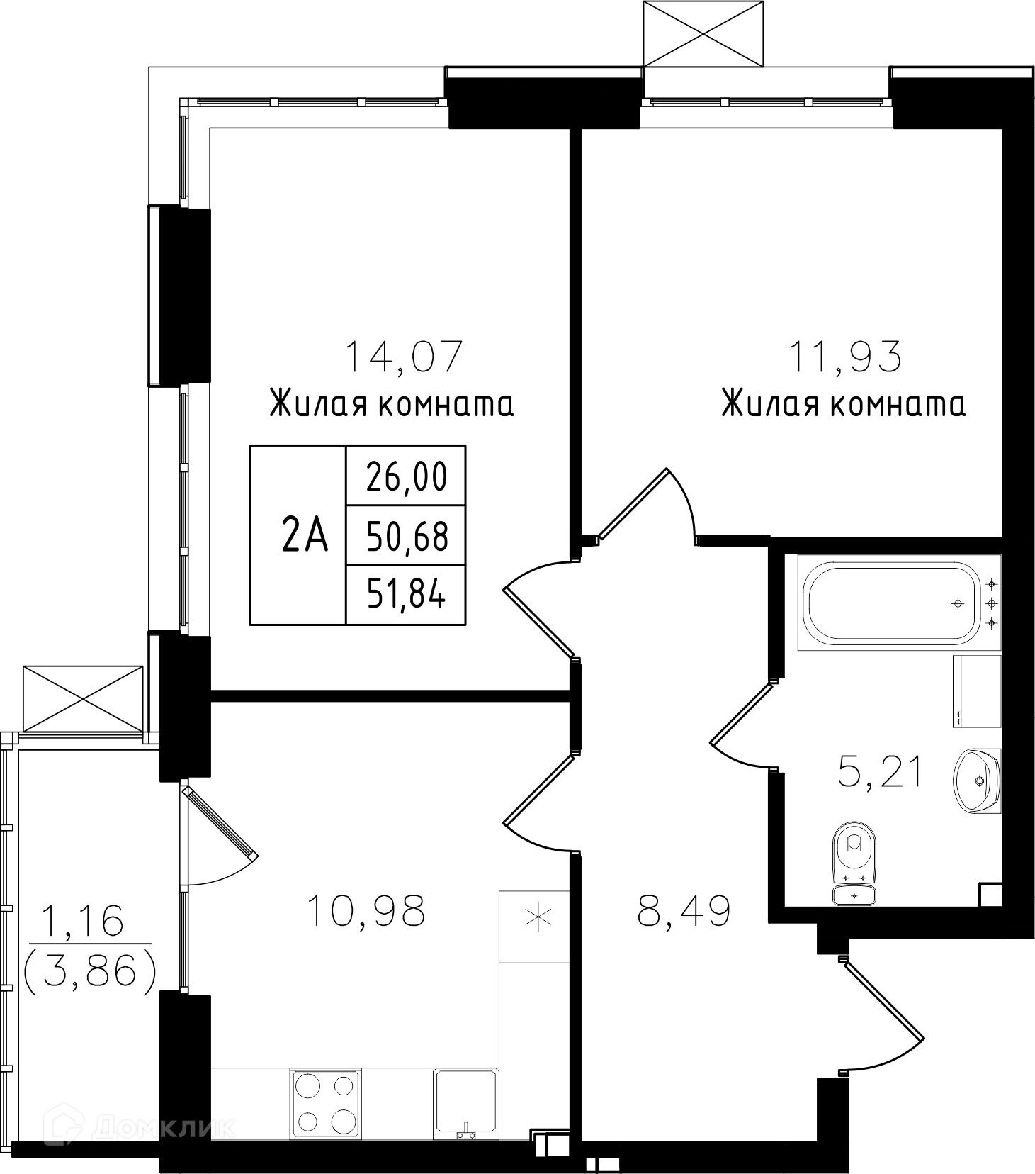 Фото квартиры в ЖК Династия