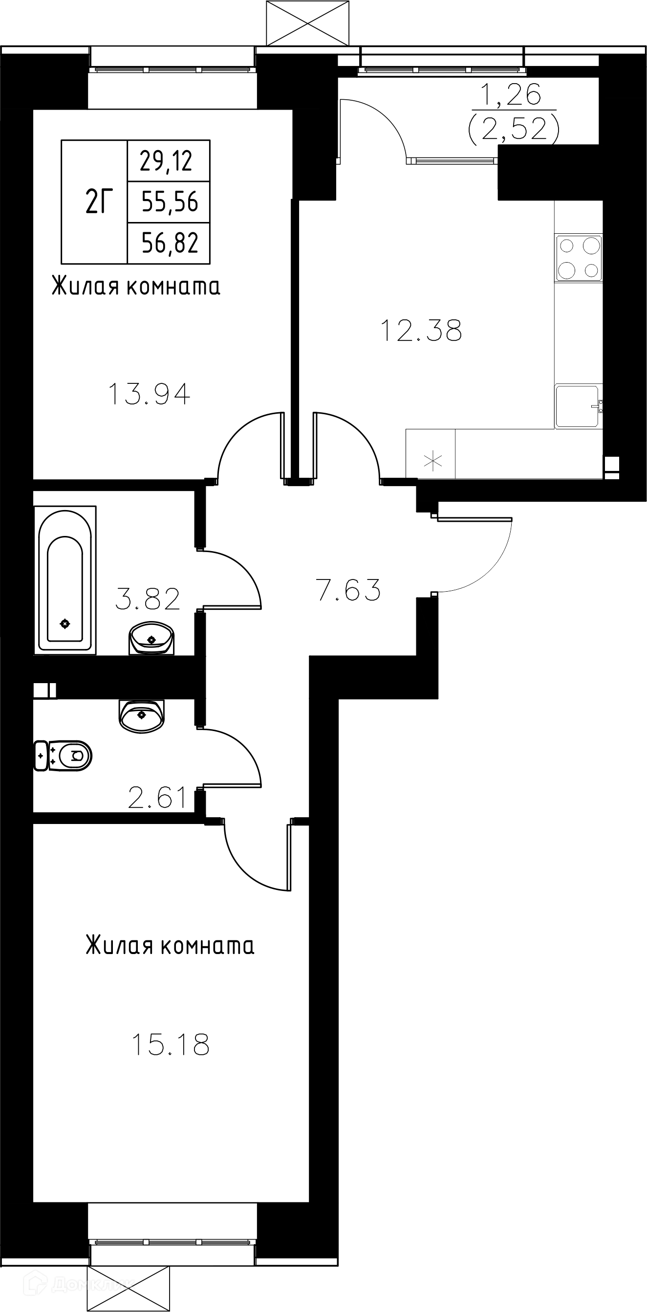 Фото квартиры в ЖК Династия