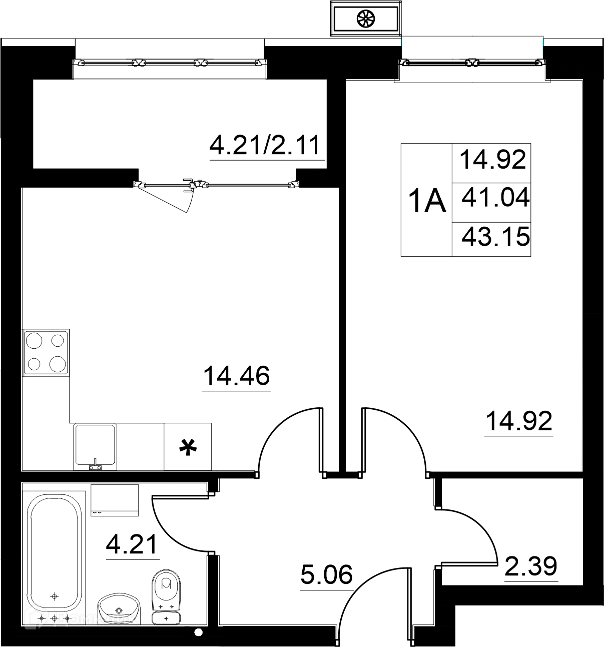 Фото квартиры в ЖК Династия