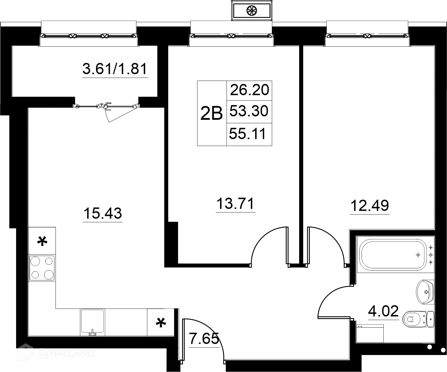 Фото квартиры в ЖК Династия