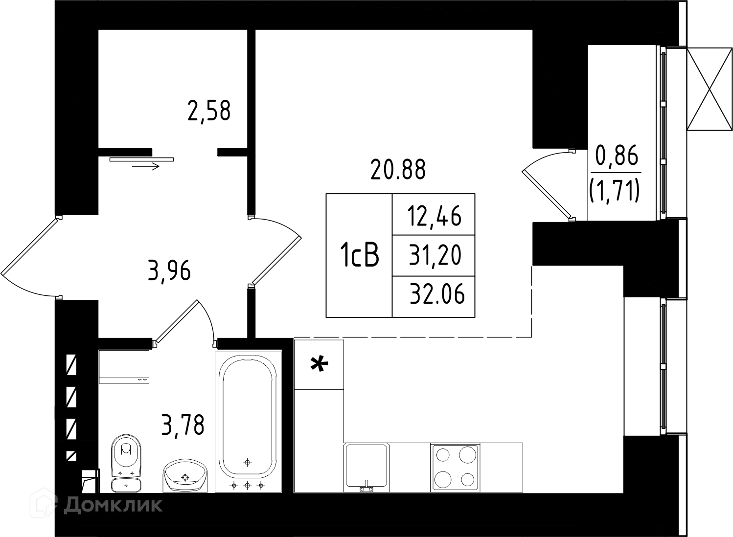 Фото квартиры в ЖК Династия