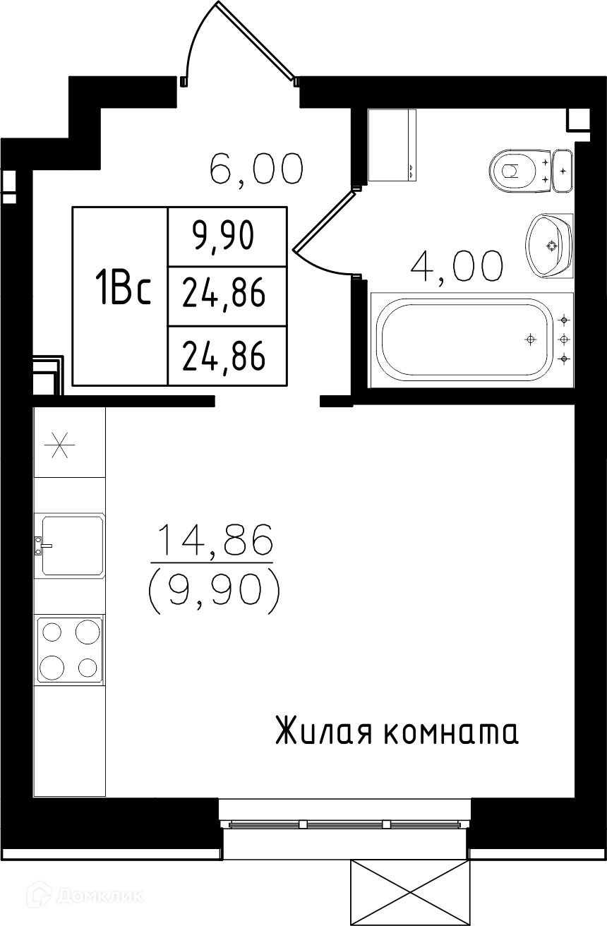 Фото квартиры в ЖК Династия