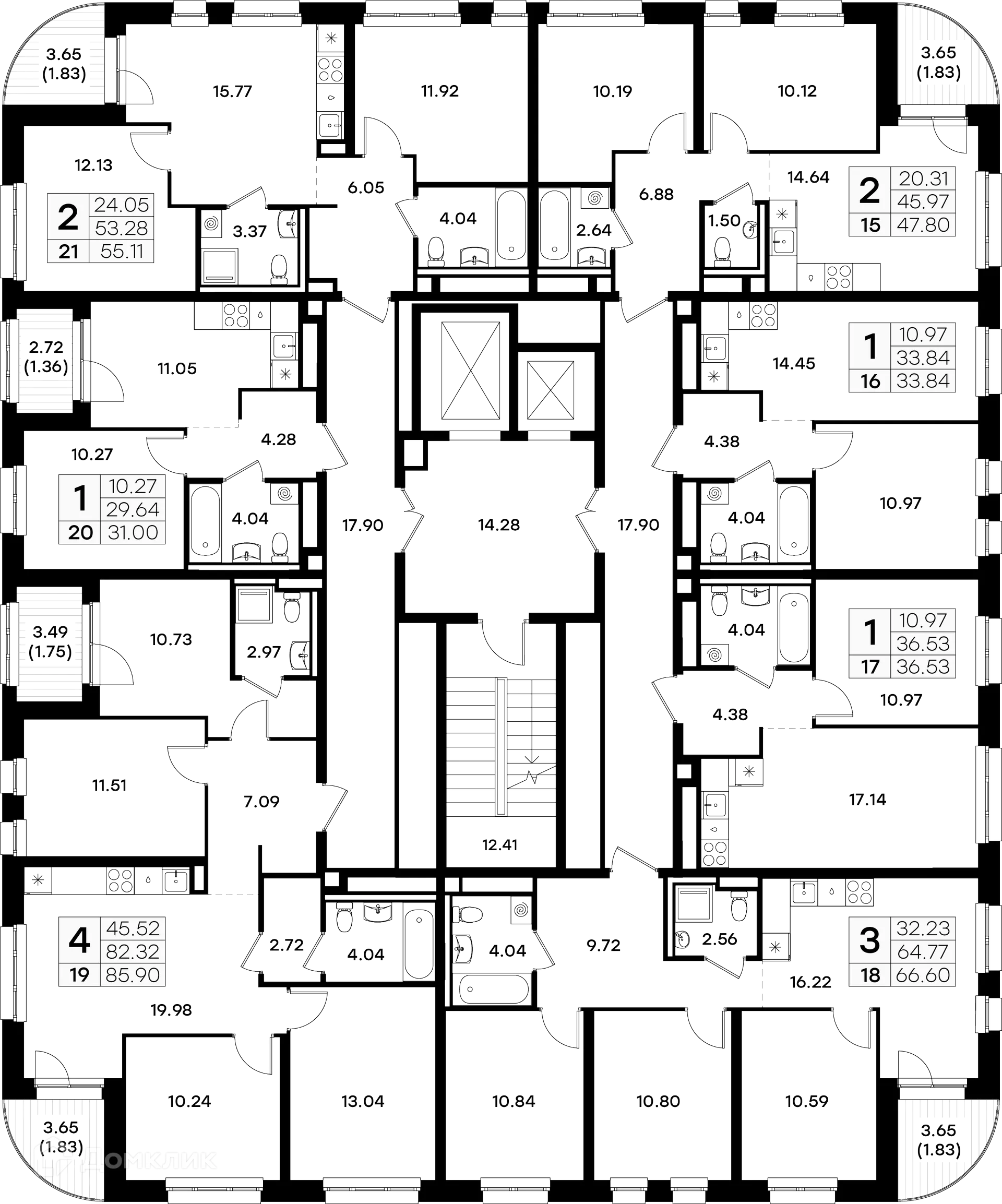 Фото квартиры в ЖК GloraX Экосити