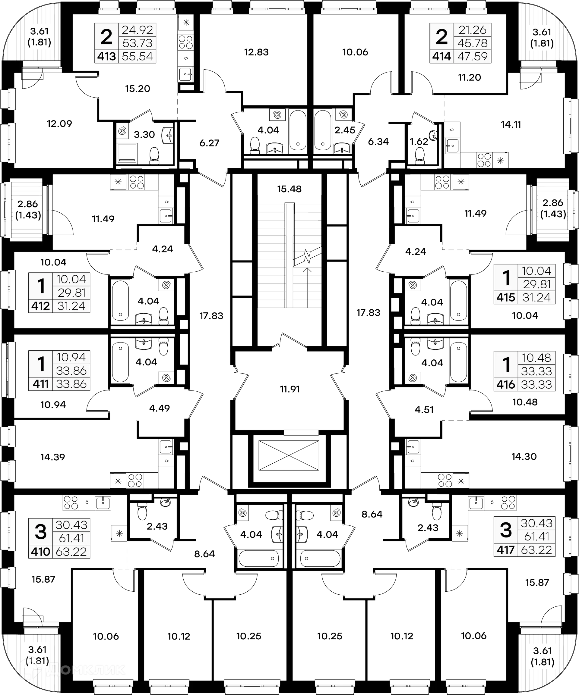 Фото квартиры в ЖК GloraX Экосити