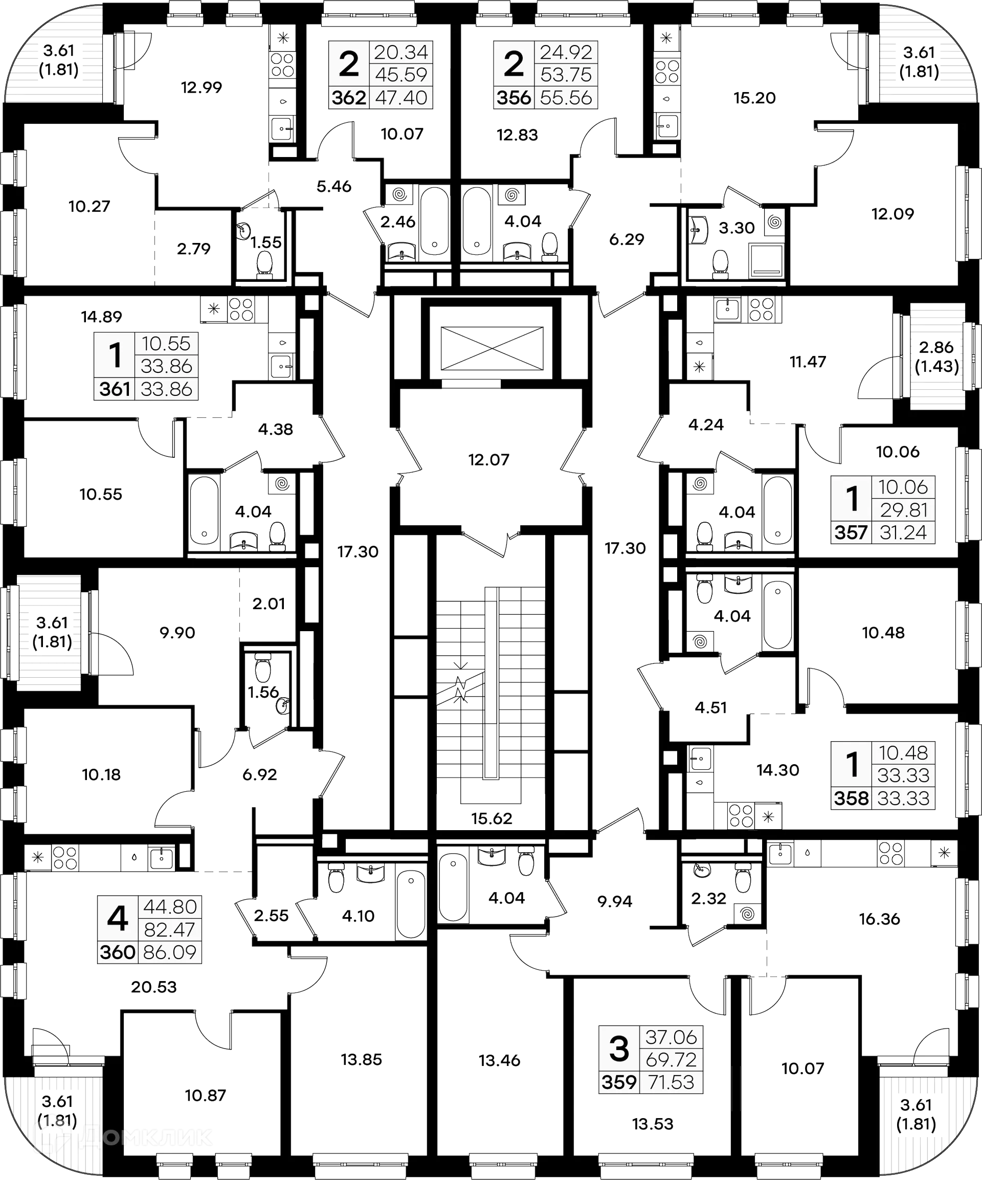Фото квартиры в ЖК GloraX Экосити