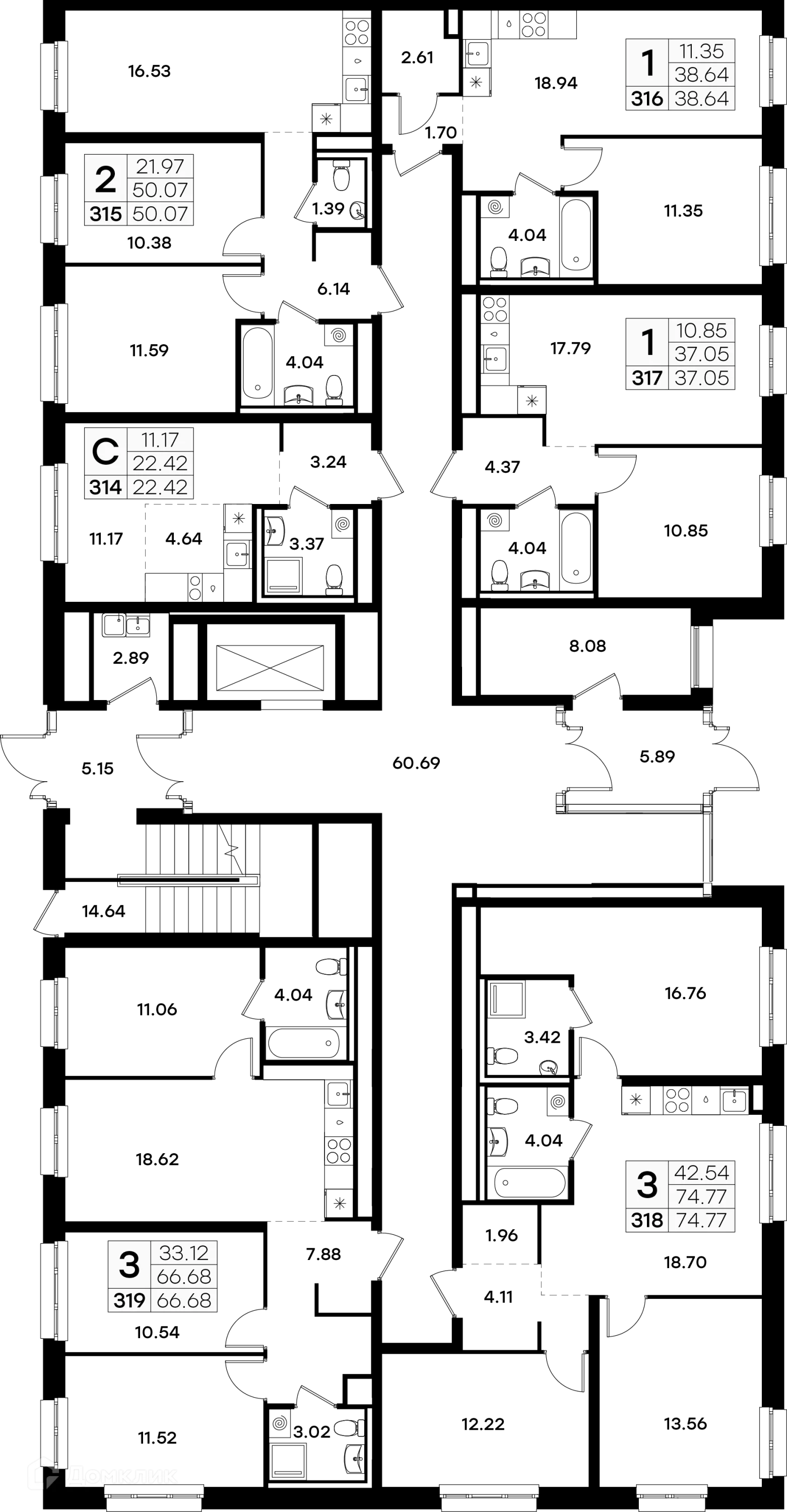 Фото квартиры в ЖК GloraX Экосити