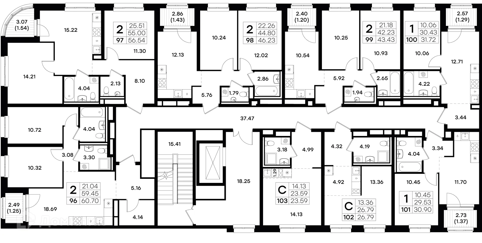 Фото квартиры в ЖК GloraX Экосити