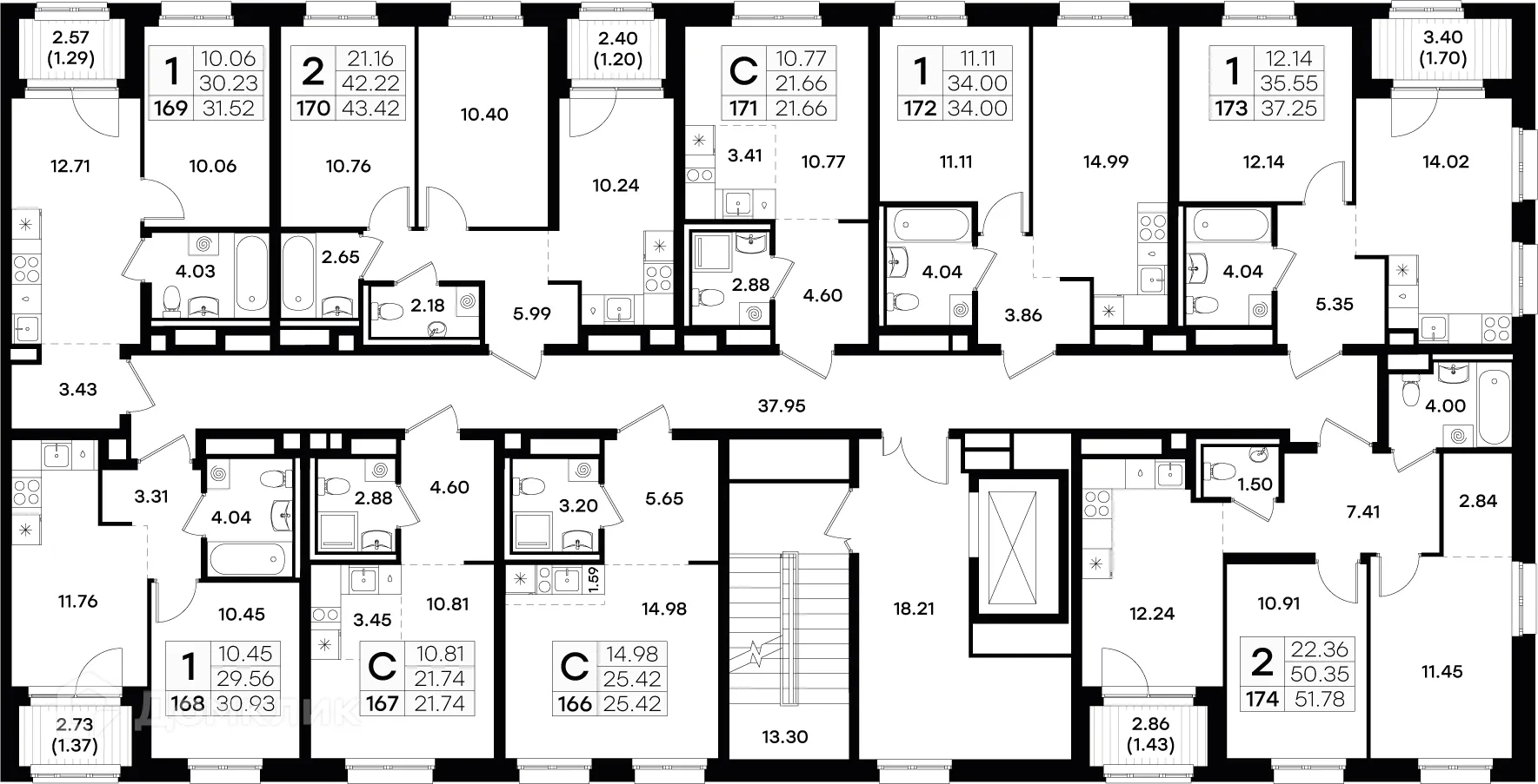 Фото квартиры в ЖК GloraX Экосити