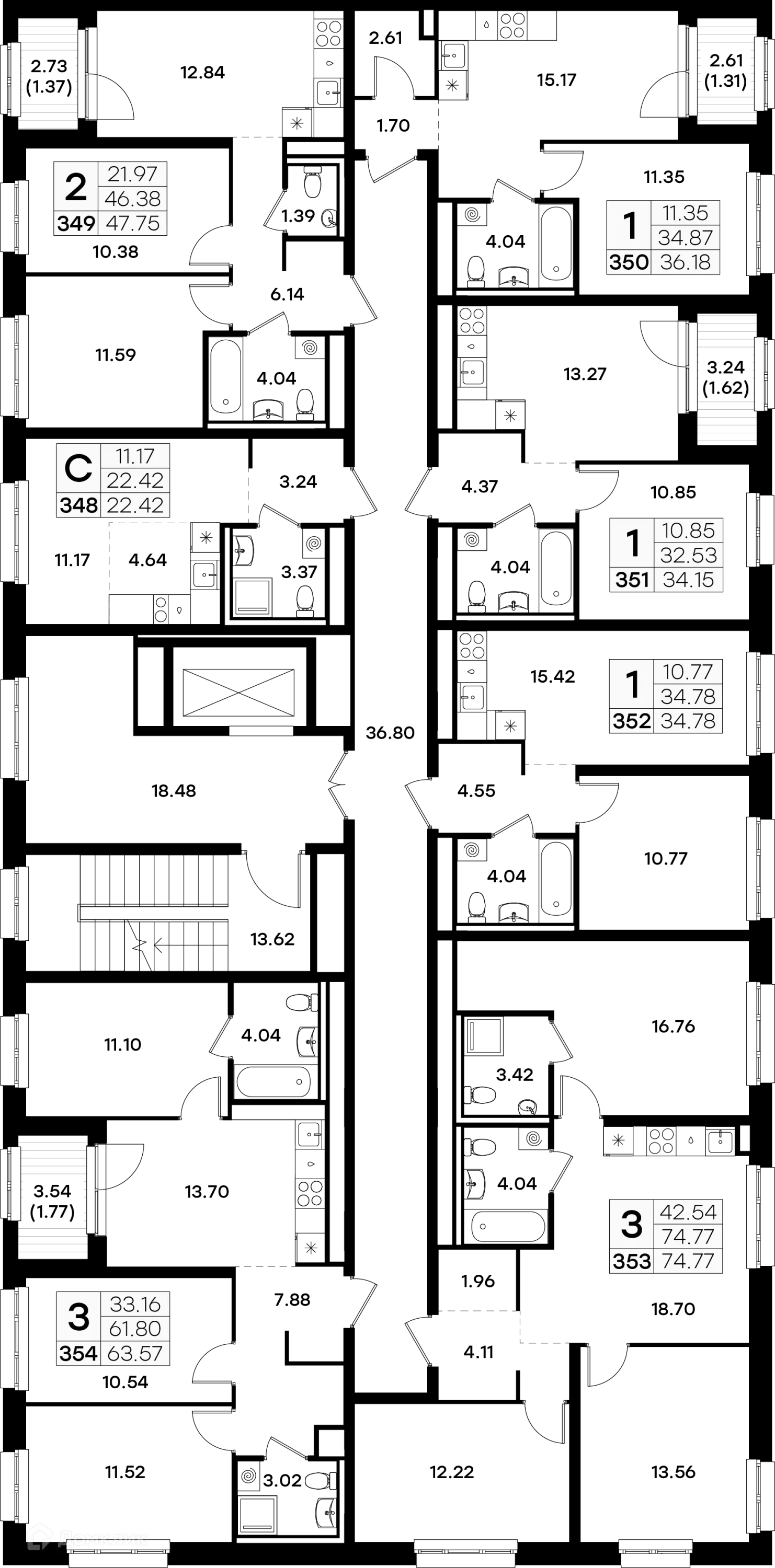 Фото квартиры в ЖК GloraX Экосити
