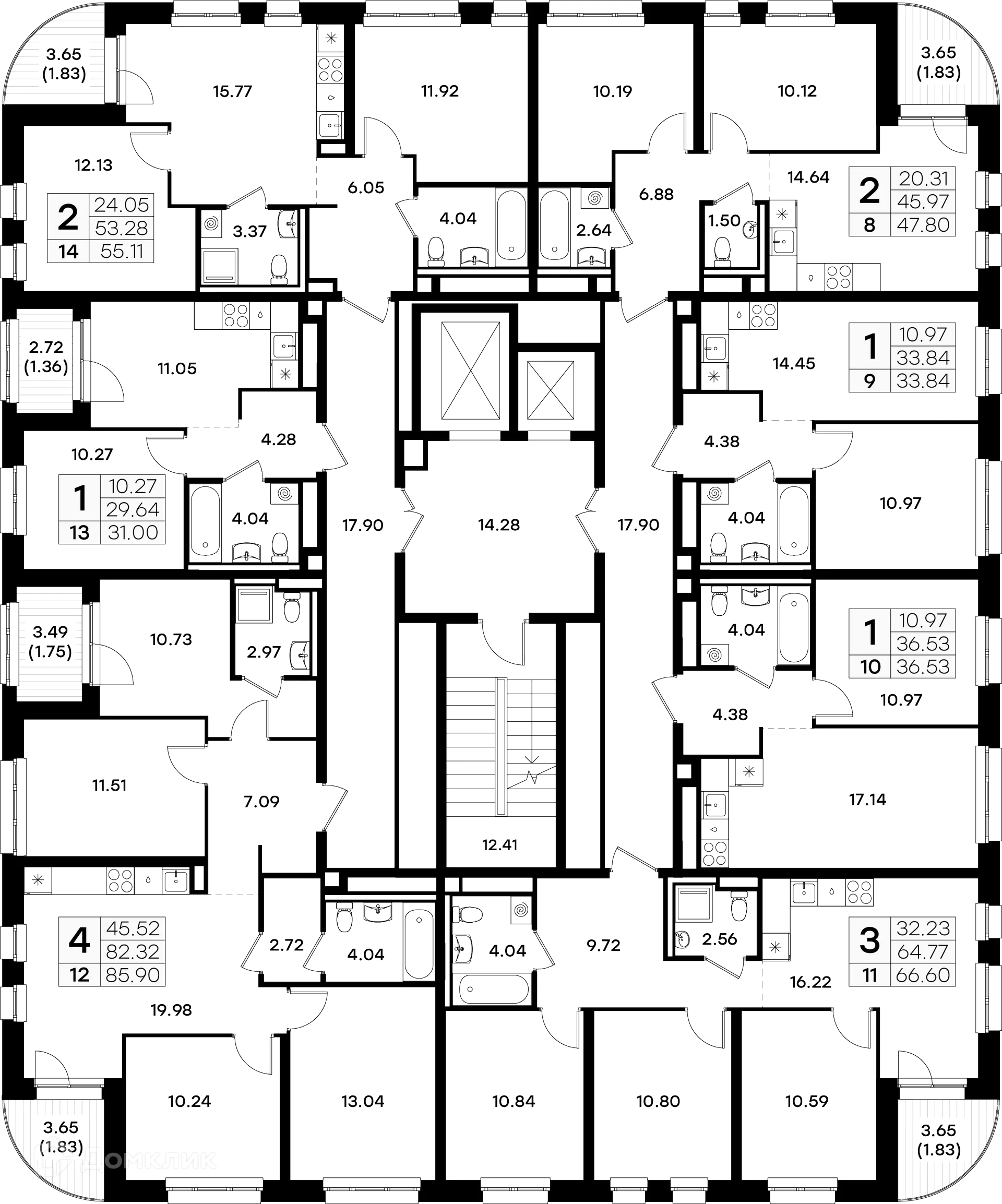 Фото квартиры в ЖК GloraX Экосити