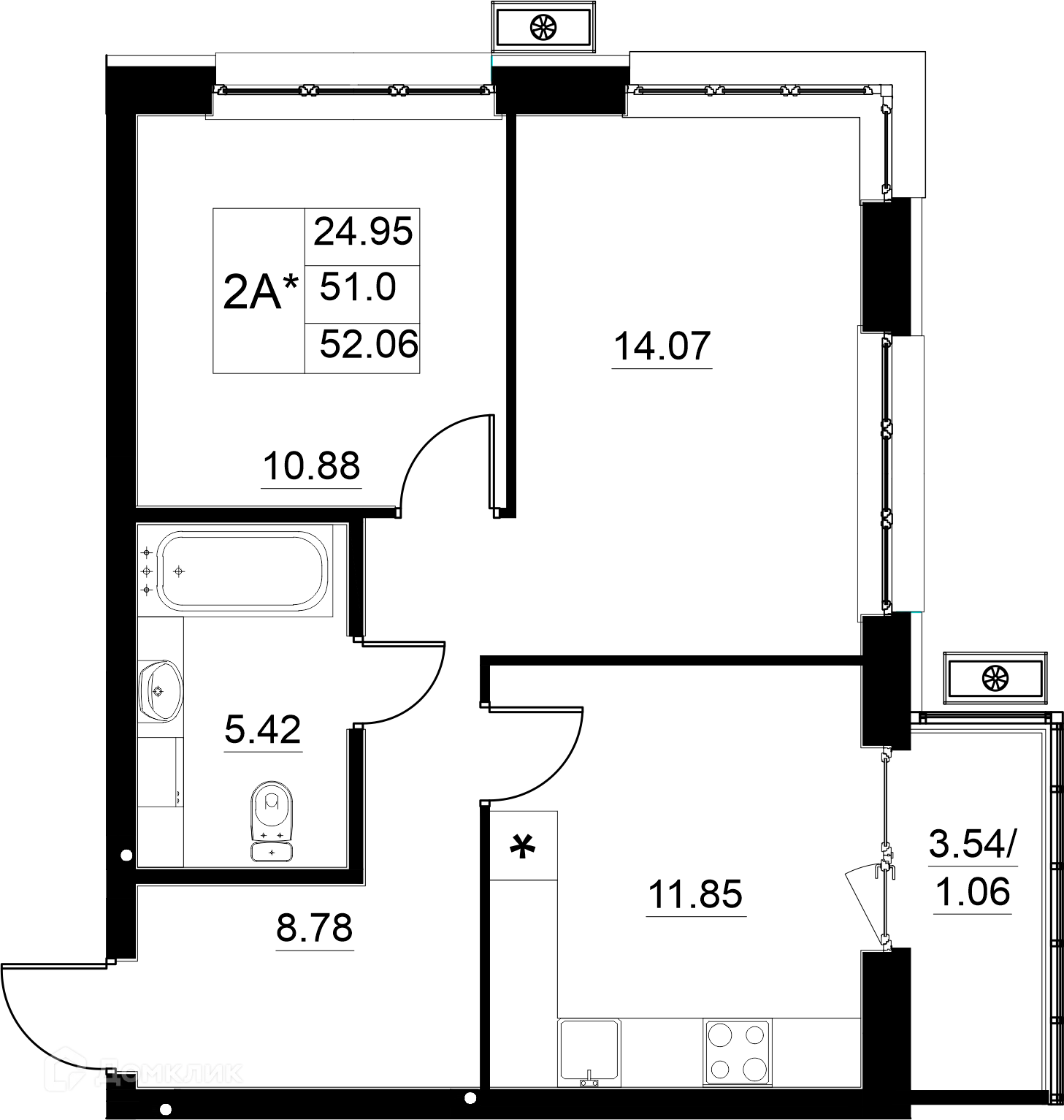 Фото квартиры в ЖК Династия