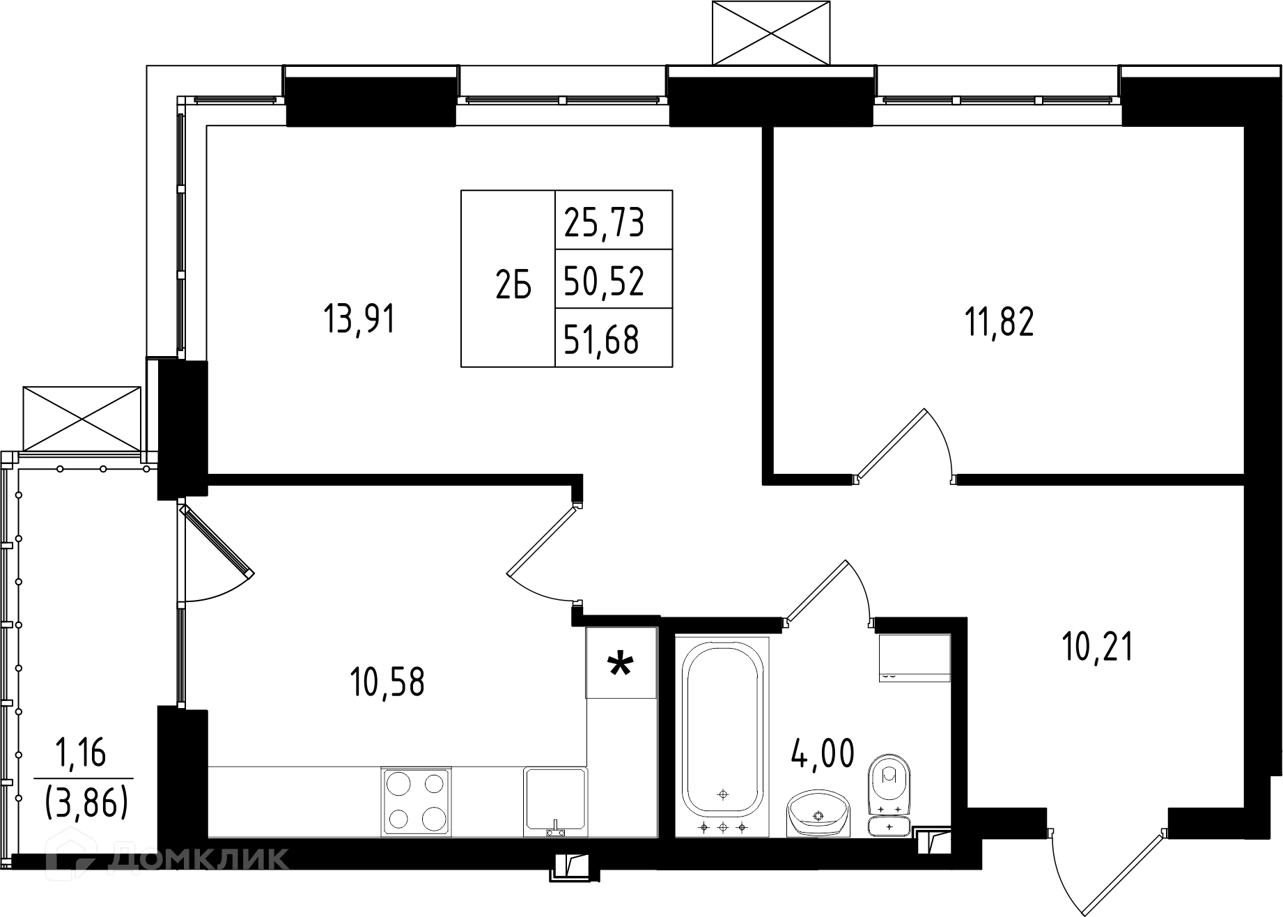 Фото квартиры в ЖК Династия