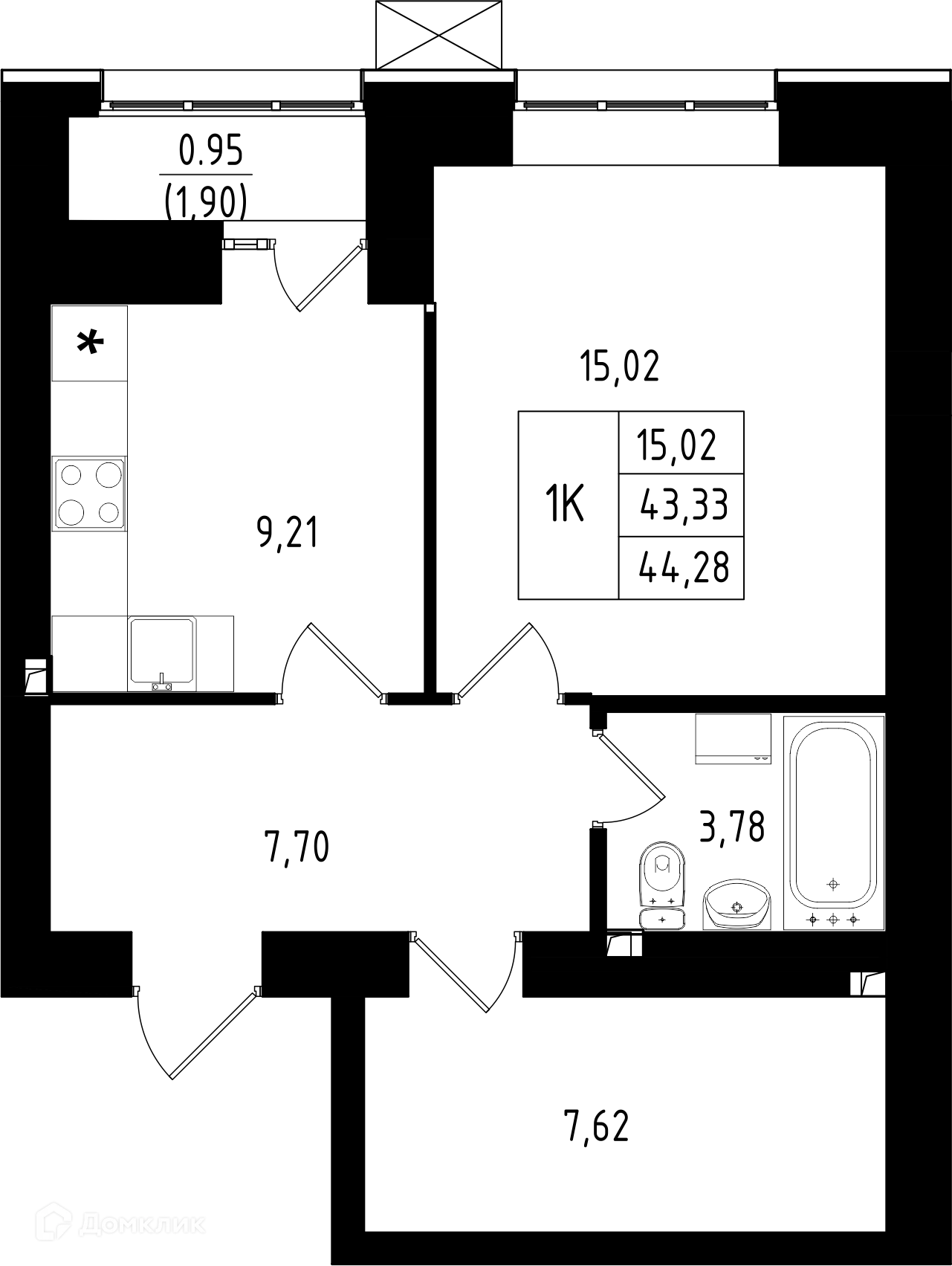 Фото квартиры в ЖК Династия