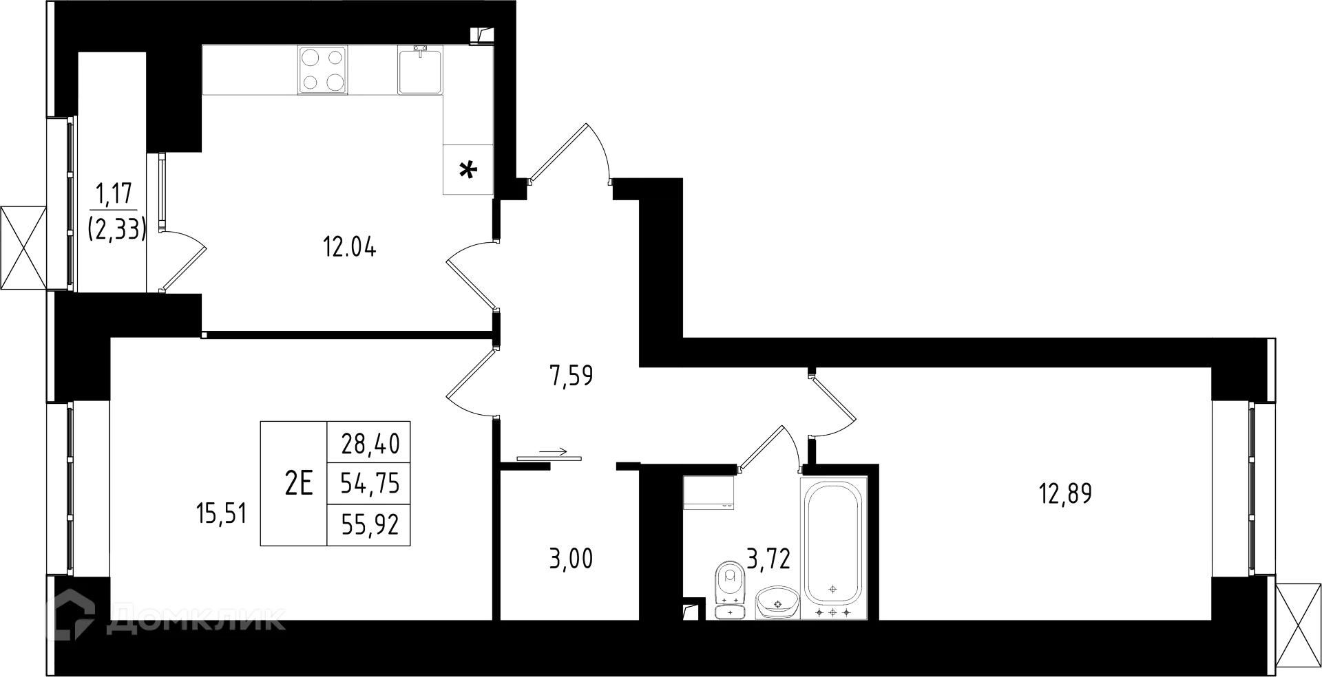 Фото квартиры в ЖК Династия