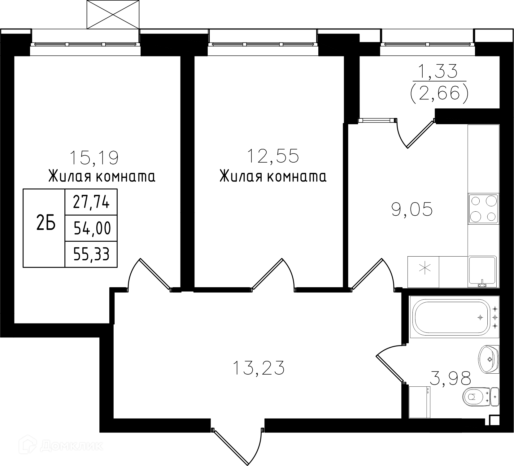 Фото квартиры в ЖК Династия