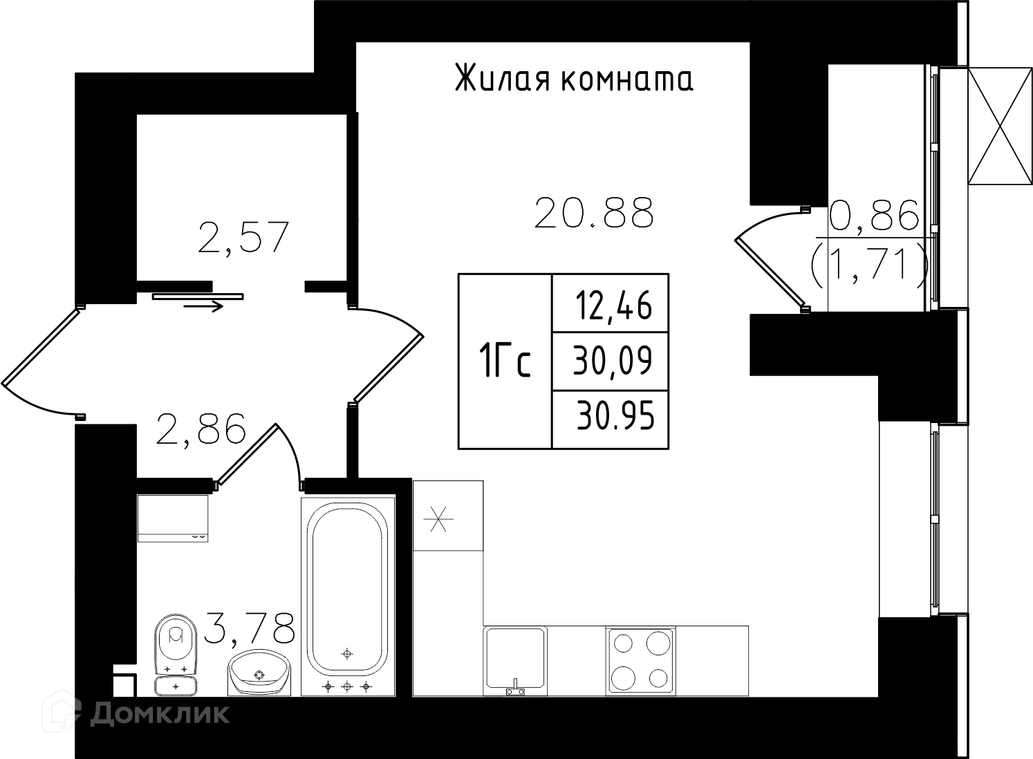 Фото квартиры в ЖК Династия