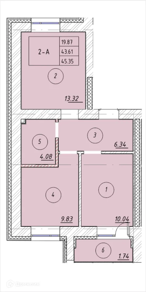 Фото квартиры в ЖК "Ометьевский Парк"