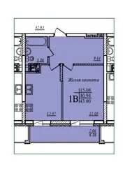 Фото квартиры в ЖК"Мечта"