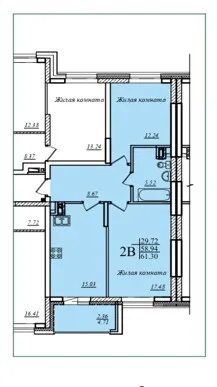 Фото квартиры в ЖК"Мечта"