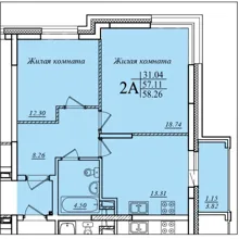 Фото квартиры в ЖК"Мечта"