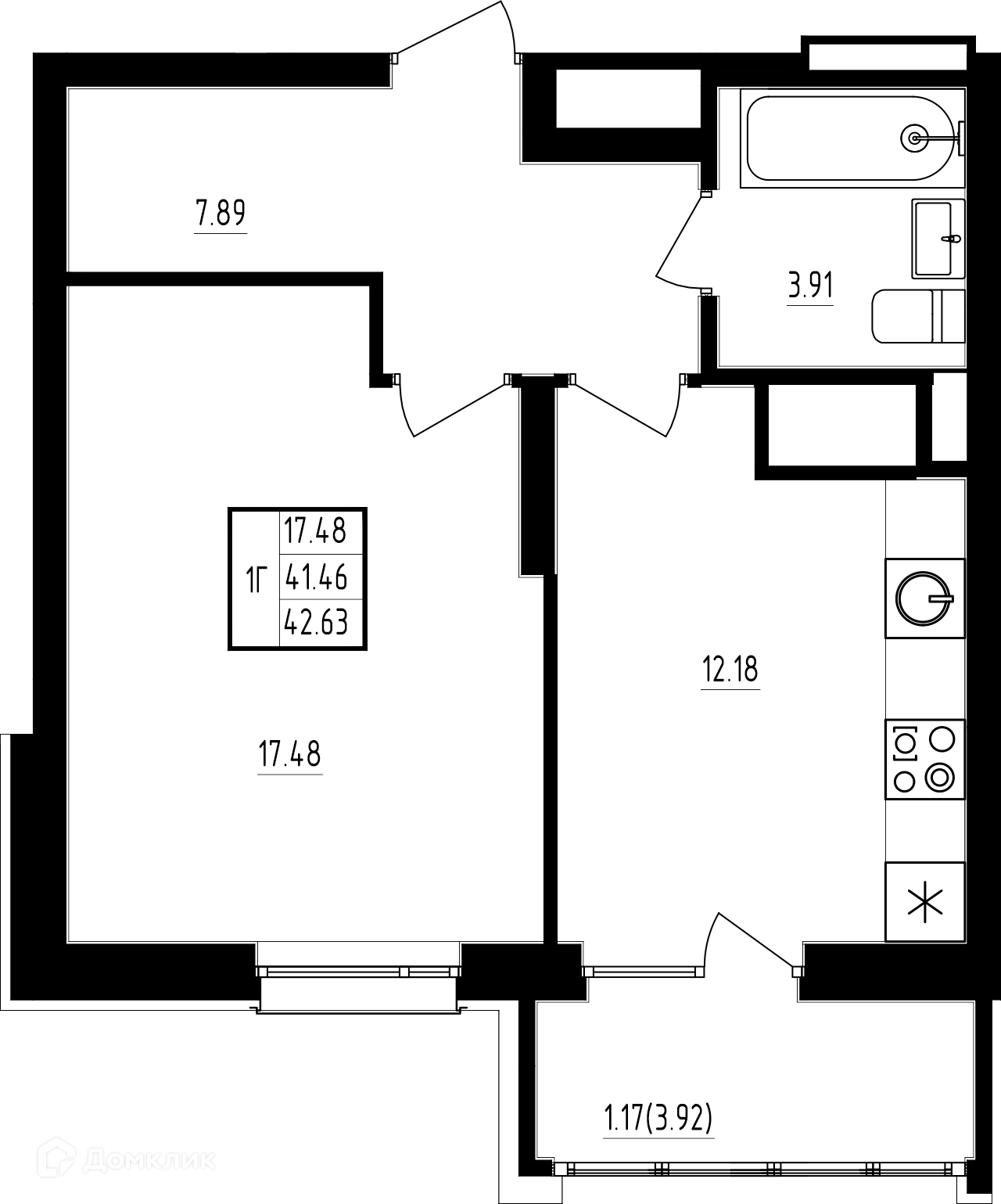 Фото квартиры в ЖК"Мечта"