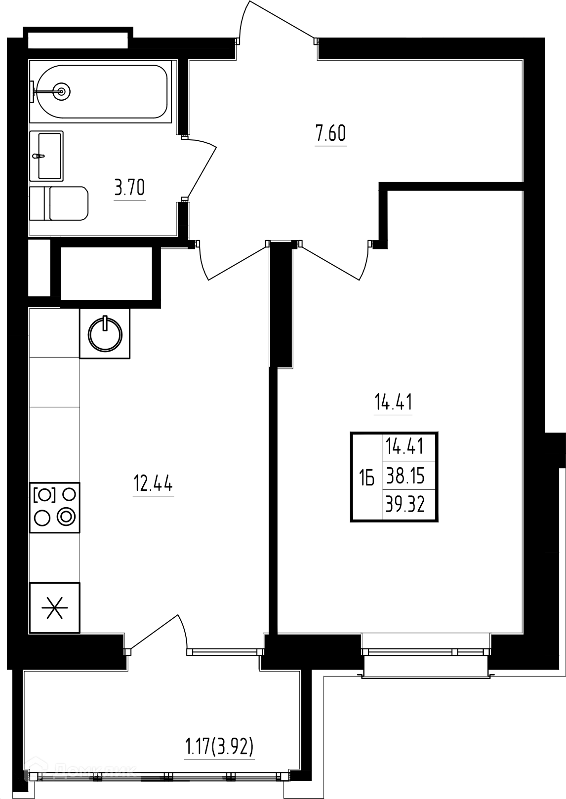 Фото квартиры в ЖК"Мечта"