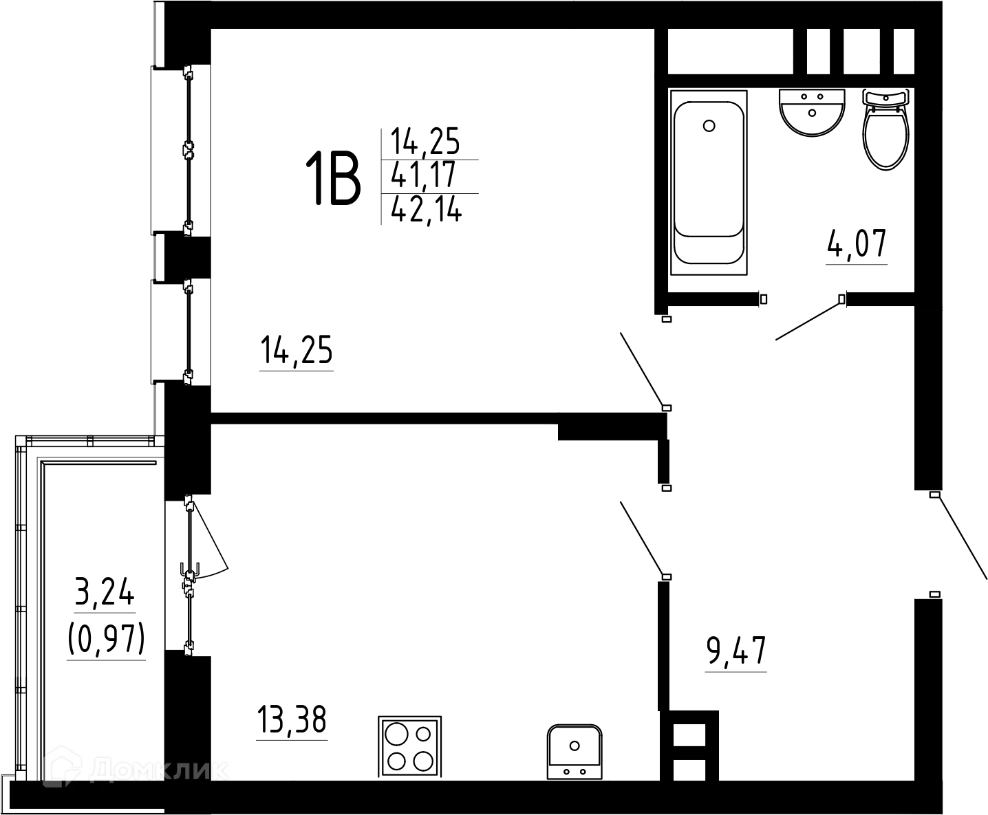 Фото квартиры в ЖК Притяжение