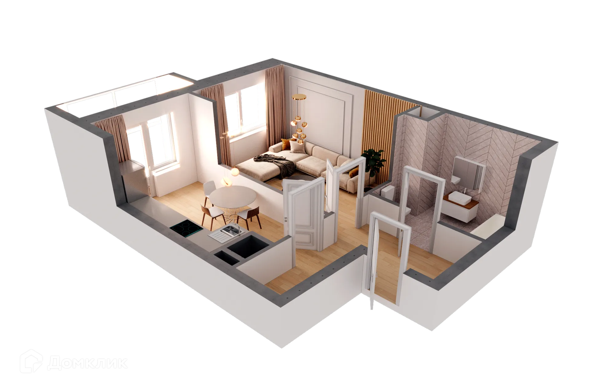 Фото квартиры в ЖК"Мечта"