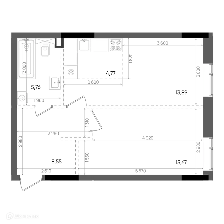 Фото квартиры в ЖК Вознесенский квартал