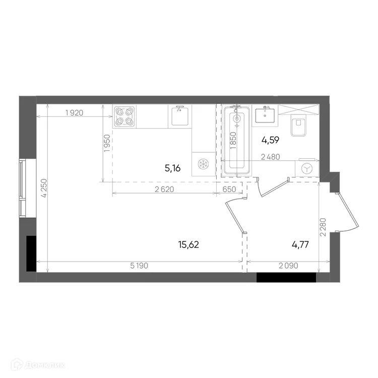 Фото квартиры в ЖК Вознесенский квартал