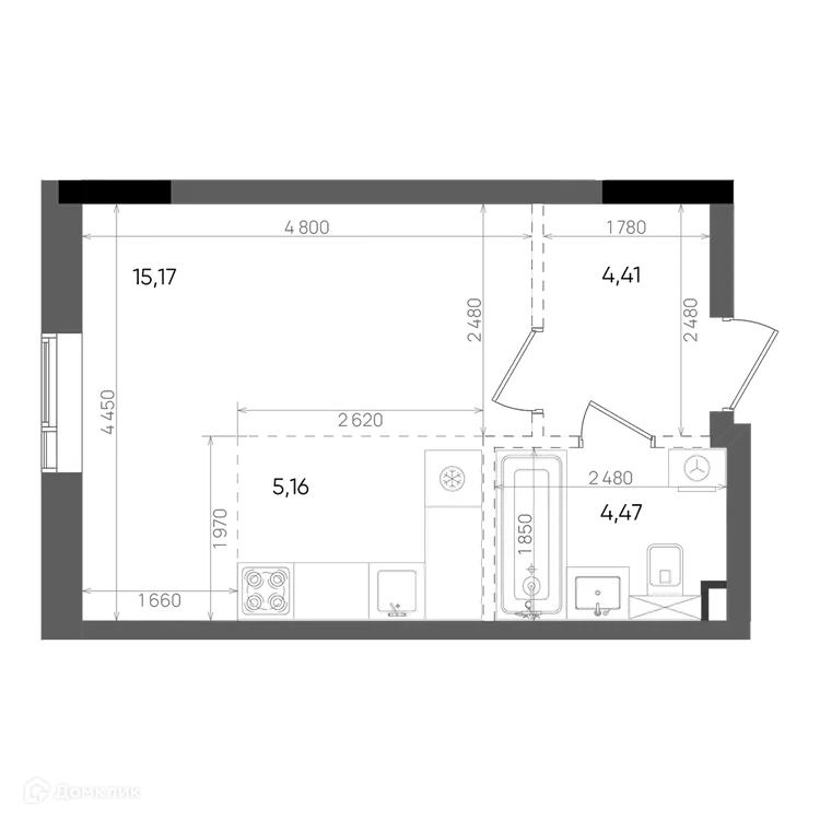 Фото квартиры в ЖК Вознесенский квартал