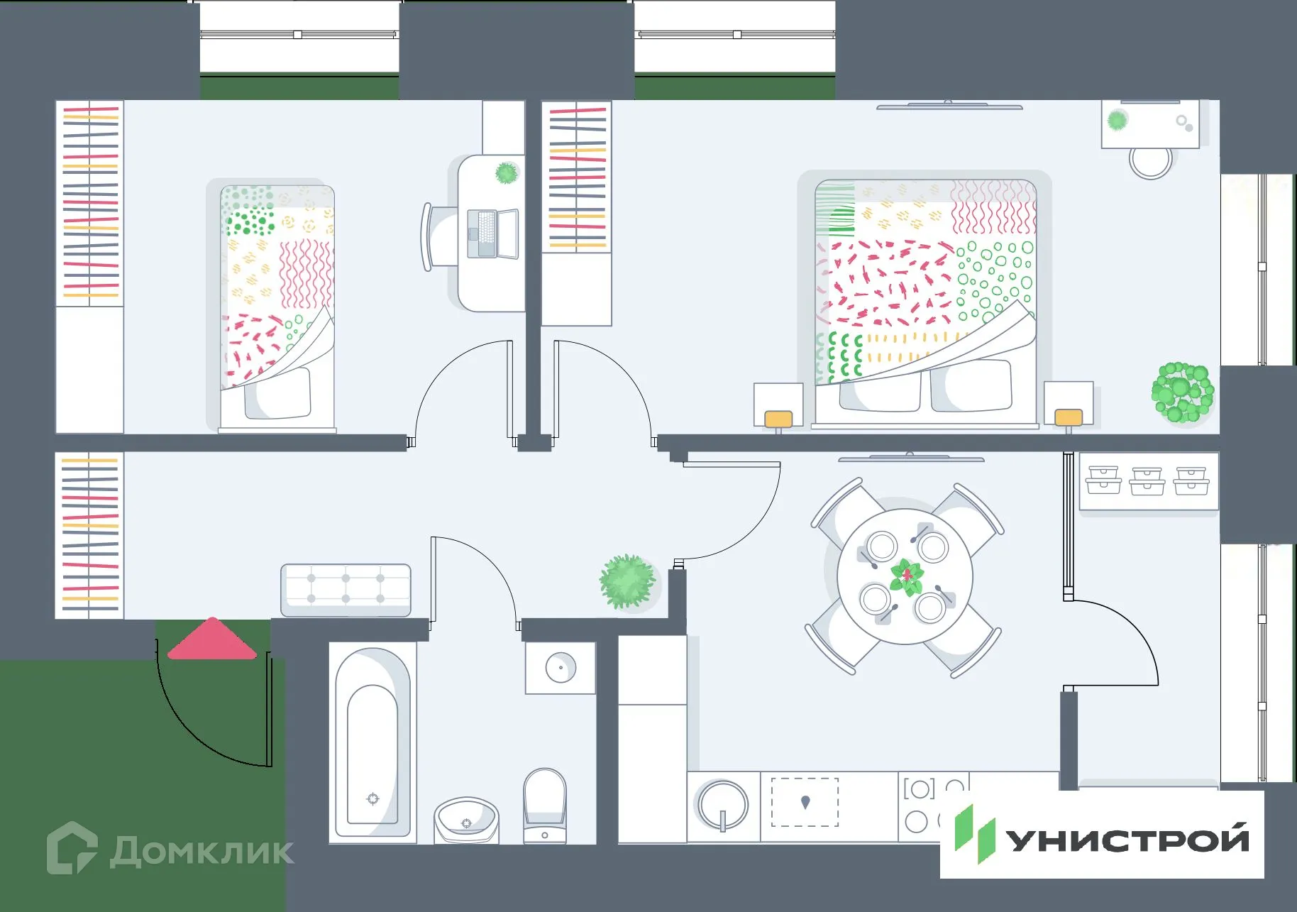 Фото квартиры в ЖК Весна-2