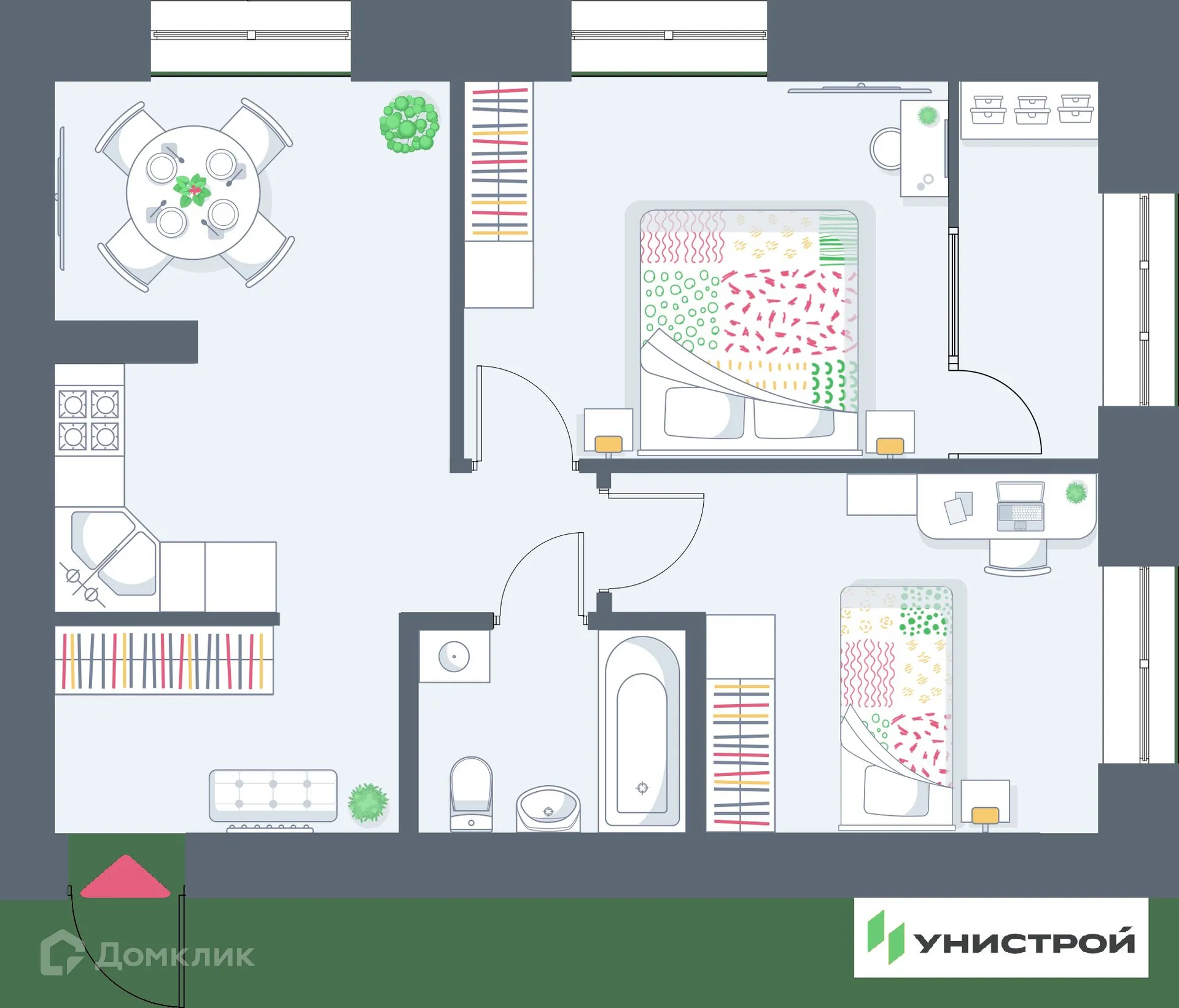 Фото квартиры в ЖК Весна-2