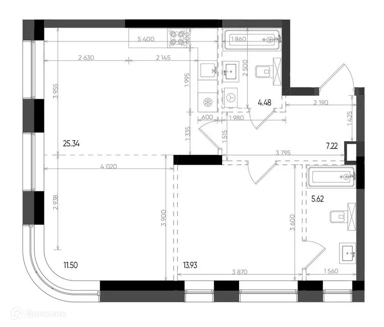 Фото квартиры в ЖК Минтимер
