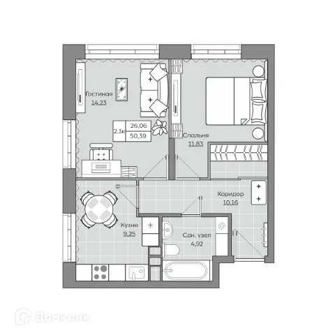 Фото квартиры в ЖК Станция Спортивная