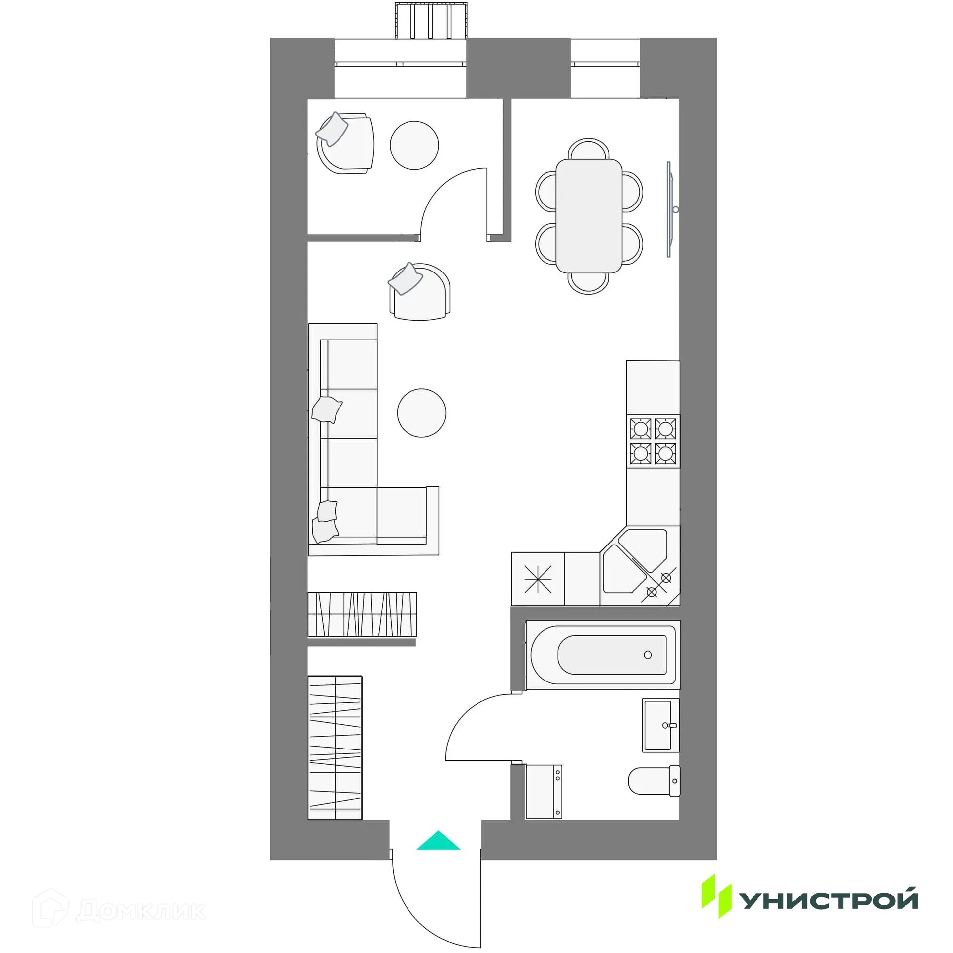 Фото квартиры в ЖК Лето