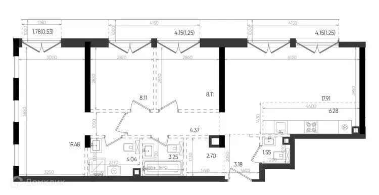 Фото квартиры в ЖК "Яналиф"