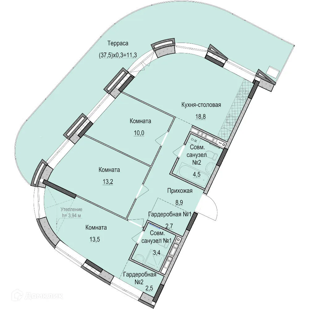 Фото квартиры в ЖК Фермаполис