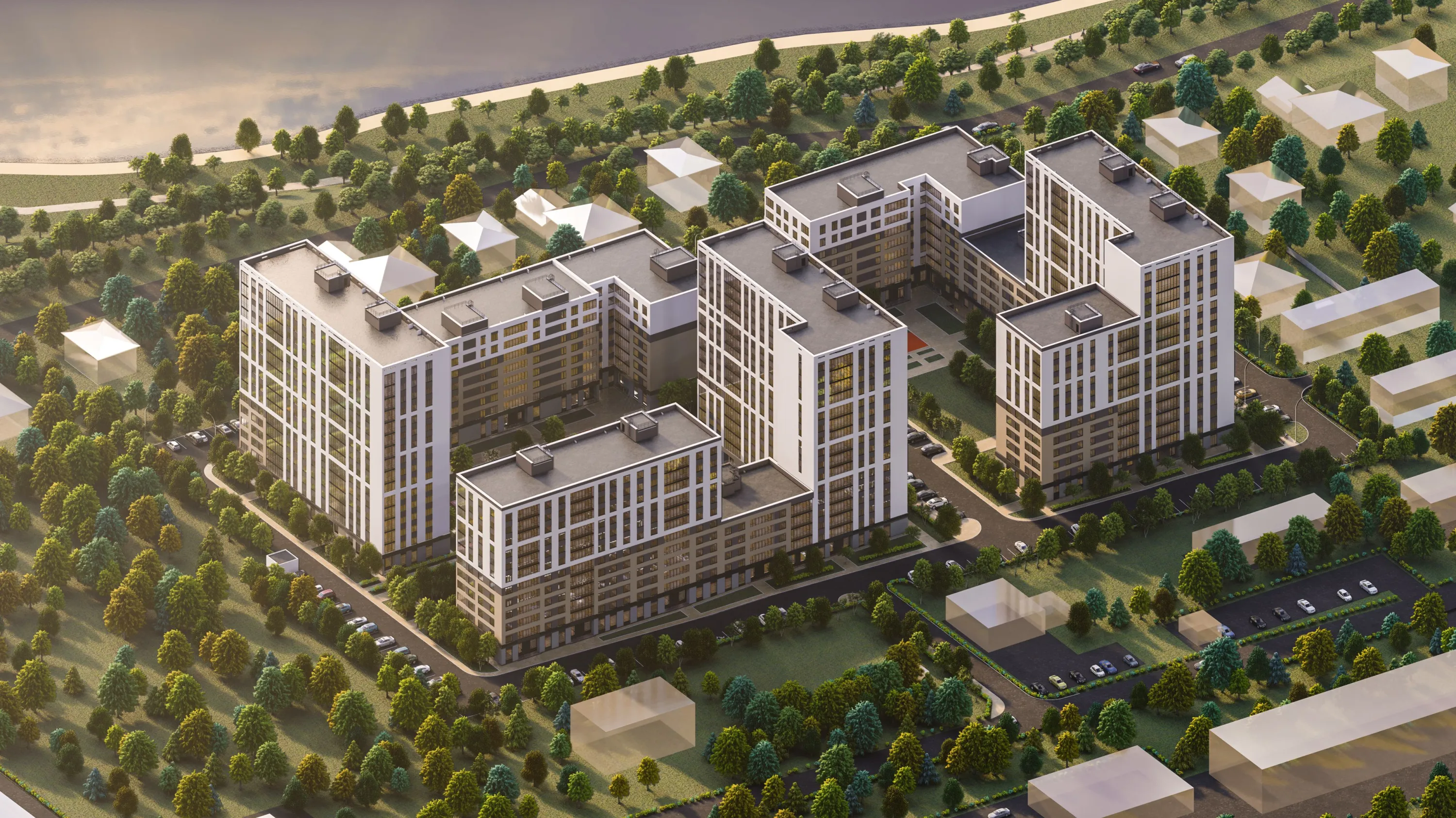 Планировка 1-комнатной квартиры 47.7 м² в ЖК ЖК "Ривьера life" (Ривьера Лайф), г. Альметьевск — фото 1