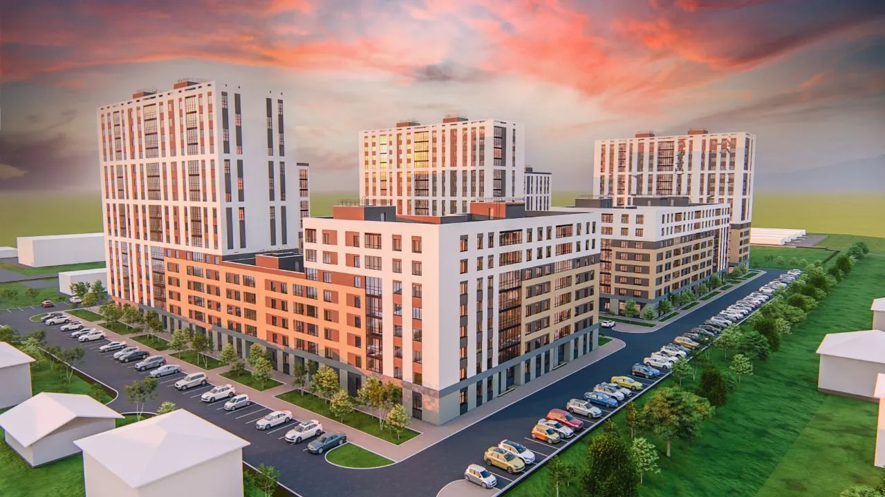 Планировка 1-комнатной квартиры 47.7 м² в ЖК ЖК "Ривьера life" (Ривьера Лайф), г. Альметьевск — фото 2