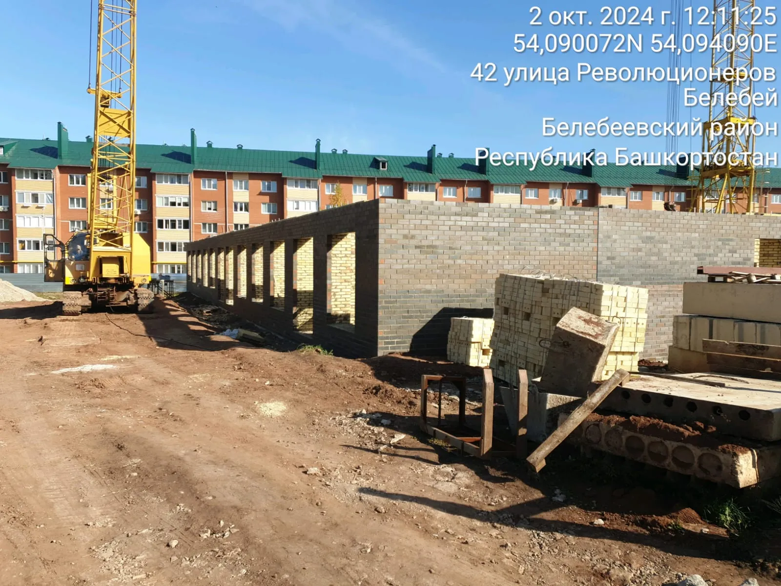 ЖК по ул. Революционеров ход строительства