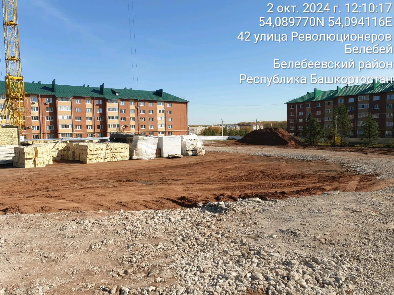 ЖК по ул. Революционеров ход строительства