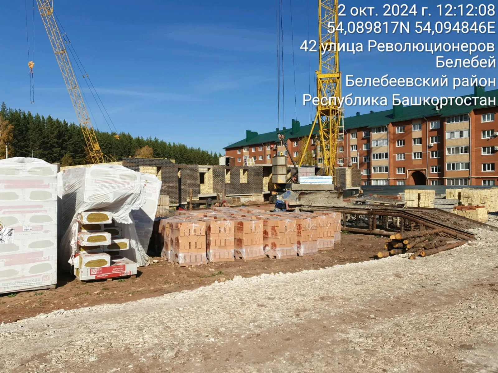 ЖК по ул. Революционеров ход строительства