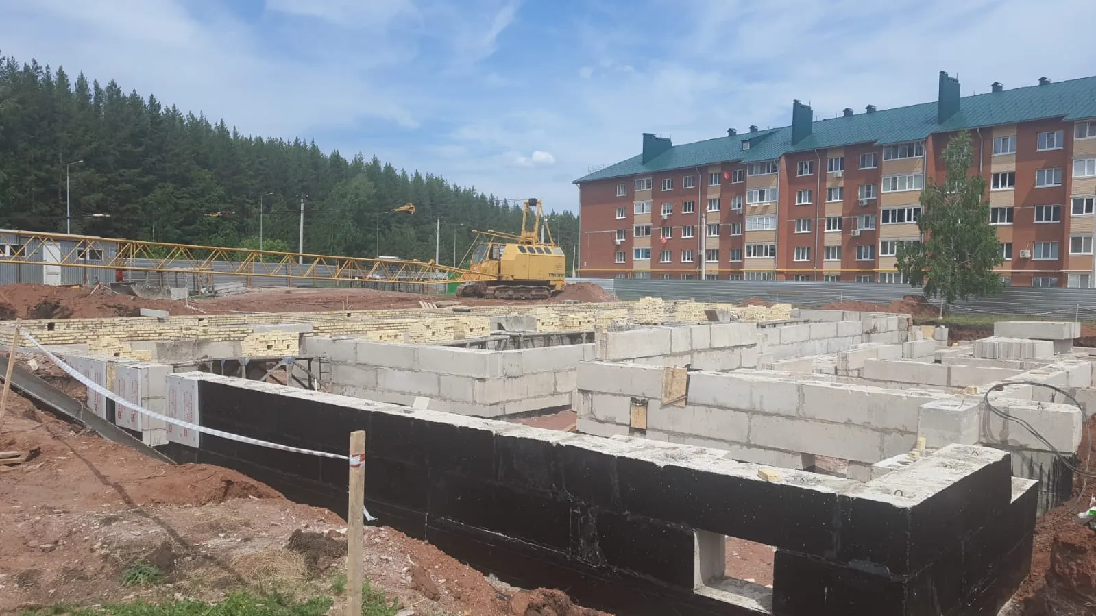 ЖК по ул. Революционеров ход строительства