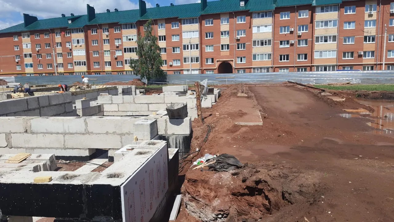 ЖК по ул. Революционеров ход строительства