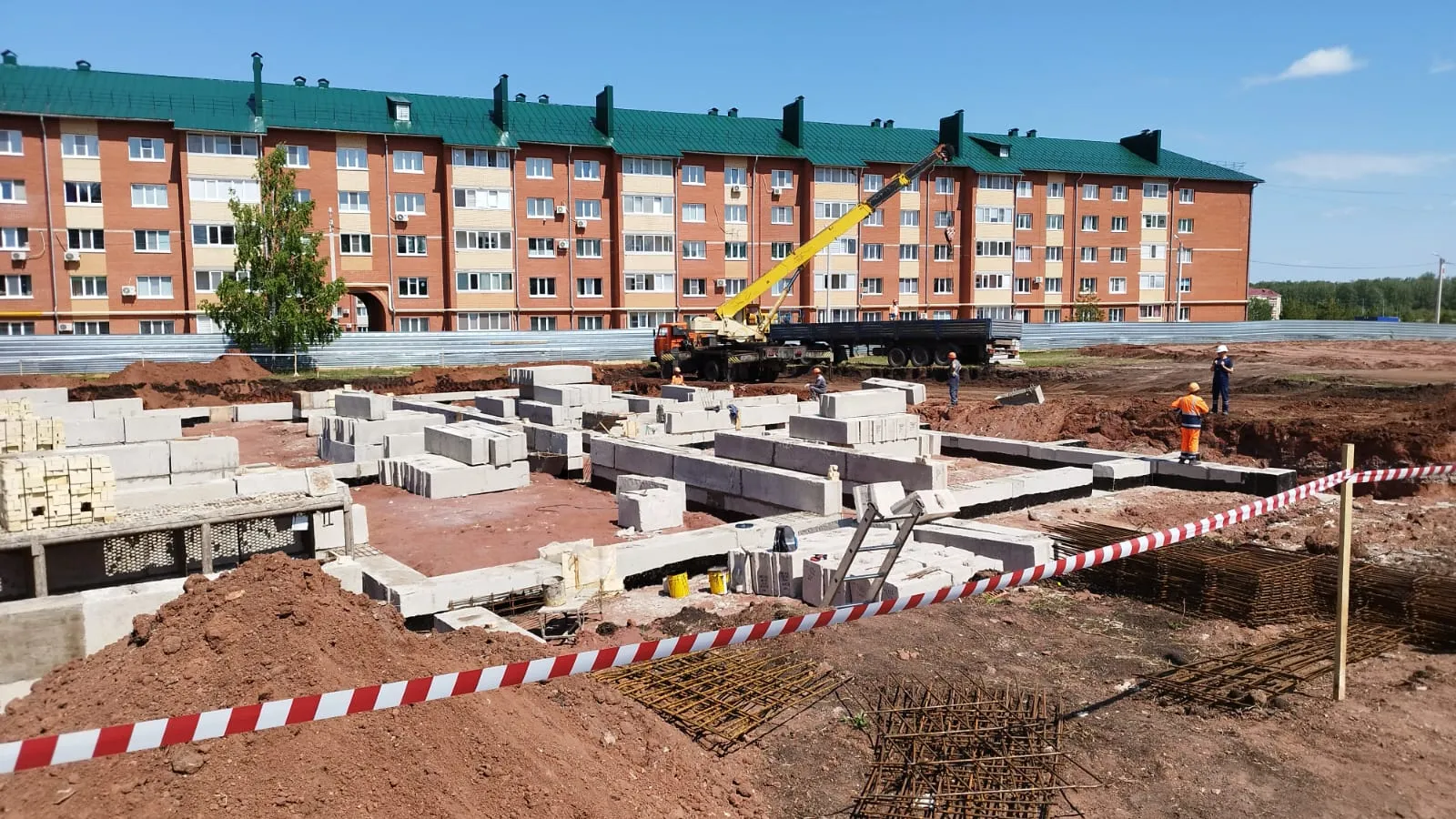 ЖК по ул. Революционеров ход строительства