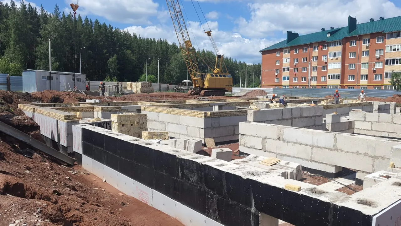 ЖК по ул. Революционеров ход строительства