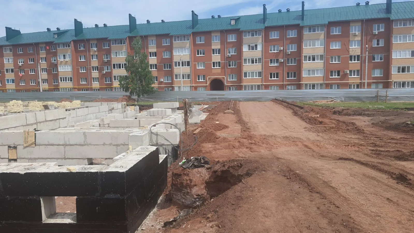 ЖК по ул. Революционеров ход строительства