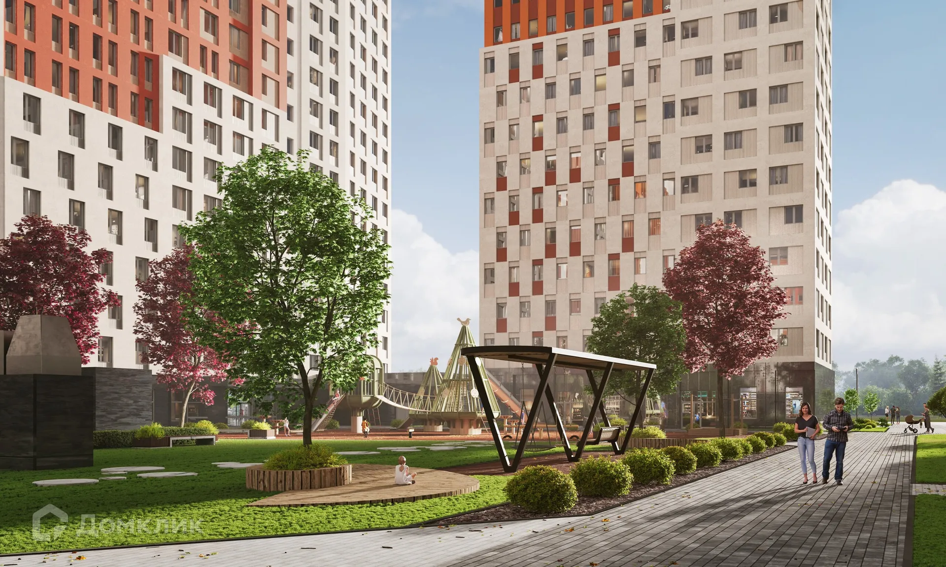 Планировка 1-комнатной квартиры 42.76 м² в ЖК ЖК Невский квартал, г. Верхняя Пышма — фото 2